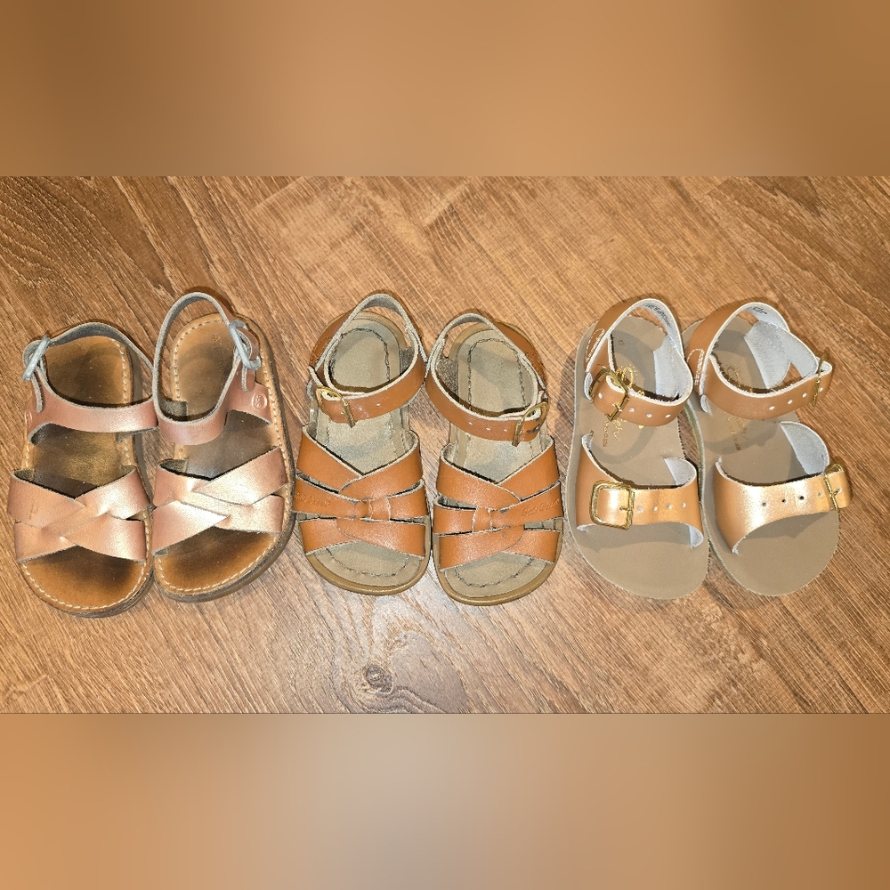 Salt Water Sandals by Hoy And Freshly Picked Tan Sandals Casual Summer Footwear